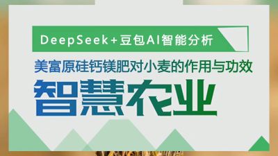 老铁们，马上准备冬小麦种植肥料了，我们用AI智慧农业分析了，美富原，叶碳酶乳酸肽活性硅，中药提取物加矿源，加枯草芽孢杆菌和胶冻样类芽孢杆菌的，中微量元素肥料硅钙镁肥，对小麦提质增产作用功效做分析，大家