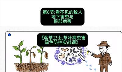 第06节：看不见的敌人&mdash;&mdash;地下害虫与根部病害，课程：《茗茶卫士&mdash;&mdash;茶叶病虫害绿色防控实战课》#识农AI