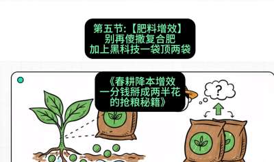 第五节：【肥料增效】别再傻撒复合肥，加上&ldquo;黑科技&rdquo;一袋顶两袋